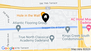 Map of 7940 Camino Cir, Miami FL, 33143