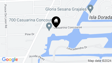 Map of 650 Casuarina Concourse, Coral Gables FL, 33143