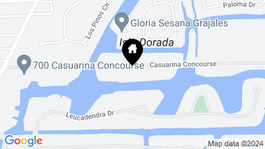 Map of 390 Casuarina Concourse, Coral Gables FL, 33143