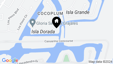 Map of 300 Costanera Rd, Coral Gables FL, 33143