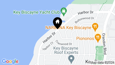 Map of 251 Harbor Dr, Key Biscayne FL, 33149