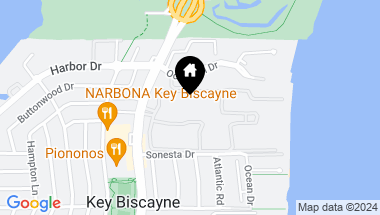 Map of 101 Crandon Blvd # 381, Key Biscayne FL, 33149