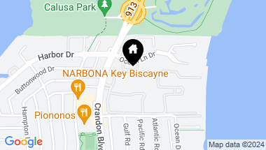 Map of 141 Crandon Blvd # 431, Key Biscayne FL, 33149