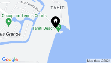 Map of 4 Tahiti Beach Island Rd, Coral Gables FL, 33143