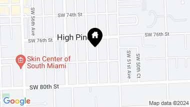 Map of 7720 SW 53rd Ave, Miami FL, 33143
