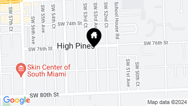 Map of 7616 SW 53rd Ave, Miami FL, 33143