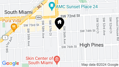 Map of 7400 SW 56th Ct, Miami FL, 33143