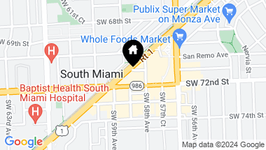 Map of 5840 SW 71 St, South Miami FL, 33143