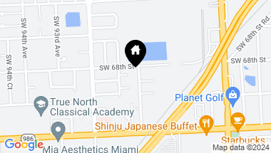 Map of 6816 SW 89th Ct, Miami FL, 33173