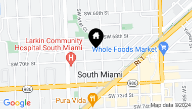 Map of 6001 SW 70th St # 108, South Miami FL, 33143