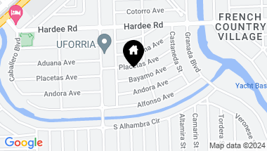 Map of 1015 Bayamo Ave, Coral Gables FL, 33146