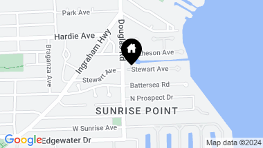 Map of 3680 Stewart Ave, Miami FL, 33133
