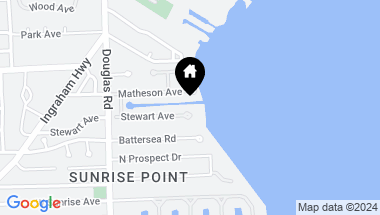 Map of 3550 Matheson Ave, Miami FL, 33133