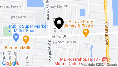 Map of 9025 SW 56th St, Miami FL, 33165