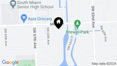 Map of 5700 SW 64th Ave, South Miami FL, 33143