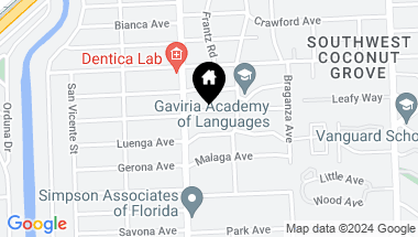 Map of 4150 Ventura Ave, Miami FL, 33133