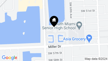 Map of 7078 SW 53rd Ln # 0, Miami FL, 33155