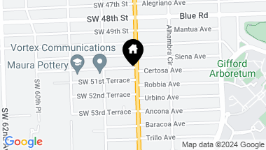 Map of 5116 SW 57th Ave Unit: ., Miami FL, 33155