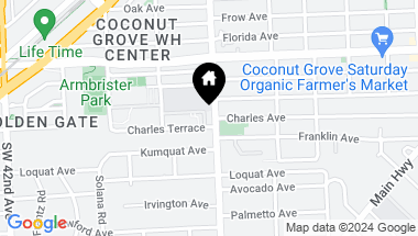 Map of 3530 S Douglas Rd, Coconut Grove FL, 33133
