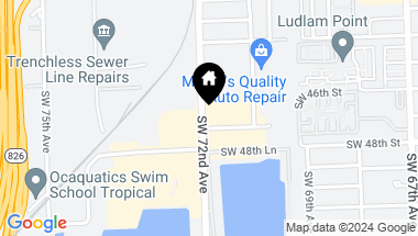 Map of 4681 SW 72nd Ave # 104, Miami FL, 33155