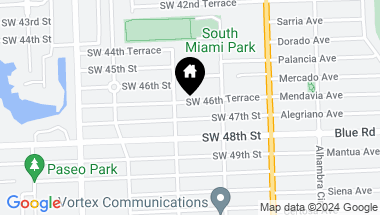 Map of 5850 SW 46th Ter, Miami FL, 33155