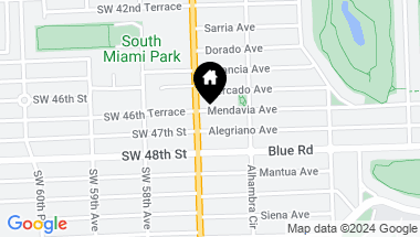 Map of 1542 Mendavia Ave, Coral Gables FL, 33146