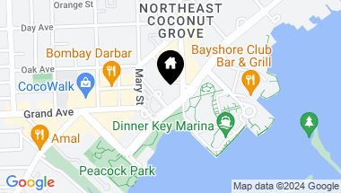 Map of 2811 S Bayshore Dr # 7A, Miami FL, 33133