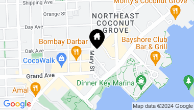 Map of 2831 S Bayshore Dr # 1 Unit: PH-1, Miami FL, 33133