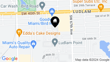 Map of 6841 SW 44th St # 302, Miami FL, 33155