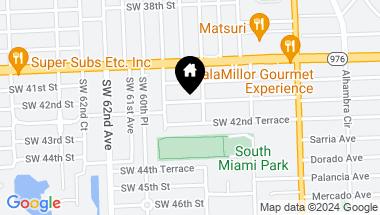 Map of 5924 SW 42nd St, Miami FL, 33155