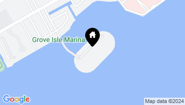Map of 2 Grove Isle Dr # B1507, Miami FL, 33133