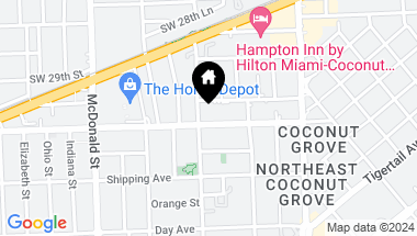Map of 2981 Bird Ave # 10, Miami FL, 33133