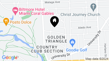 Map of 935 Escobar Ave, Coral Gables FL, 33134