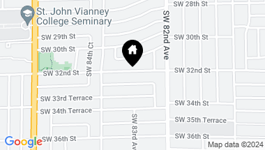 Map of 8300 SW 32nd St, Miami FL, 33155