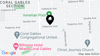 Map of 906 Palermo Ave # 906, Coral Gables FL, 33134
