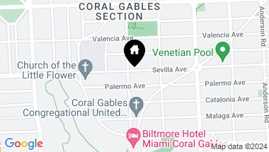 Map of 2805 Columbus Blvd, Coral Gables FL, 33134