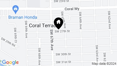 Map of 6550 SW 27th St, Miami FL, 33155