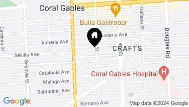 Map of 2850 Salzedo St, Coral Gables FL, 33134