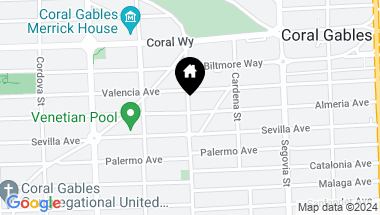 Map of 2619 Anderson Rd # 9, Coral Gables FL, 33134