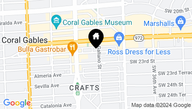 Map of 100 Andalusia Ave # 401, Coral Gables FL, 33134