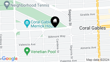 Map of 700 Coral Way 2, Coral Gables FL, 33134