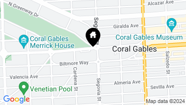 Map of 600 Coral Way # 5, Coral Gables FL, 33134