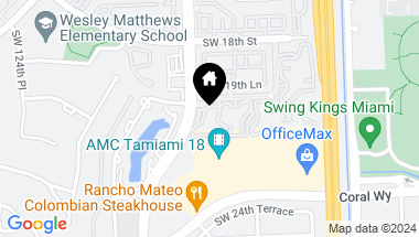 Map of 2055 SW 122nd Ave # 305, Miami FL, 33175