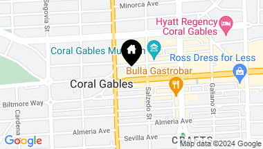Map of 345 Miracle Mile, Coral Gables FL, 33134