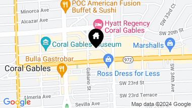 Map of 10 Aragon Ave # 816, Coral Gables FL, 33134