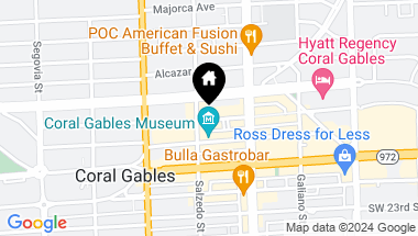 Map of 275 Giralda Ave # 6F, Coral Gables FL, 33134