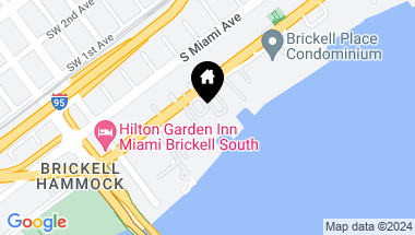 Map of 2127 Brickell Ave 502, Miami FL, 33129