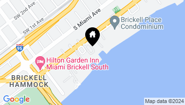 Map of 2101 Brickell Ave # 3204, Miami FL, 33129