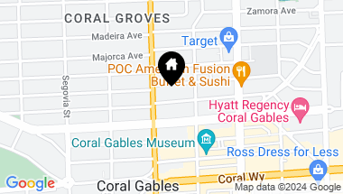 Map of 355 Alcazar Ave, Coral Gables FL, 33134