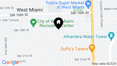 Map of 5921 SW 19th St, Miami FL, 33155